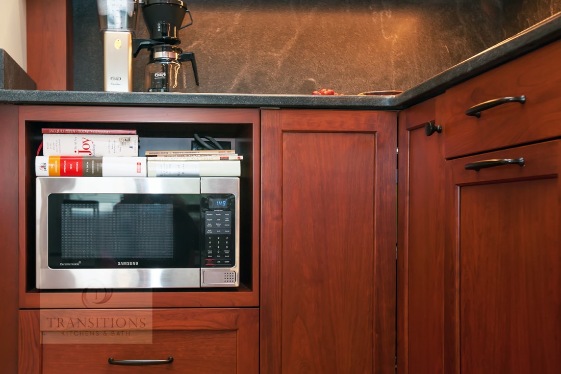 kitchen cabinet with corner door
