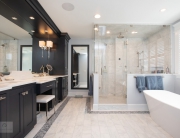 large contemporary bathroom design