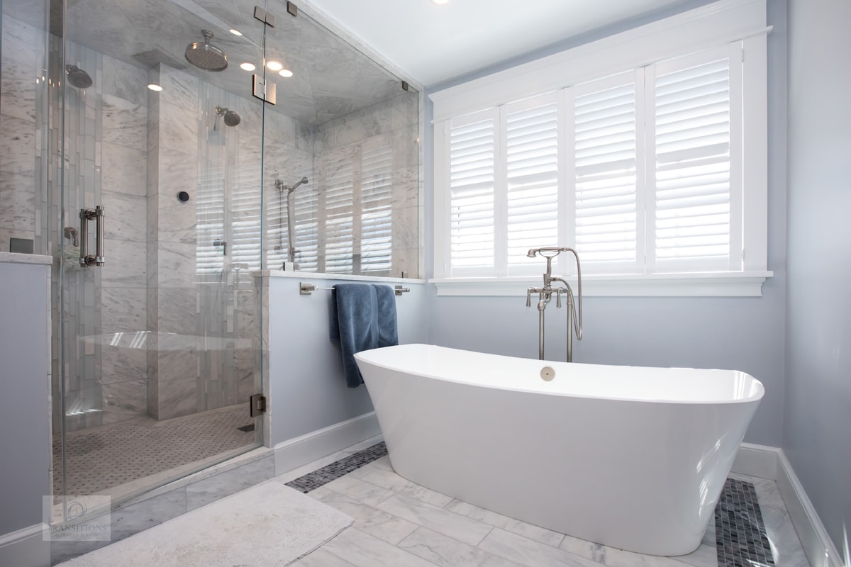 Bathroom Remodel with Freestanding Tub