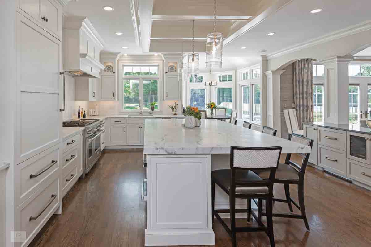 white kitchen design