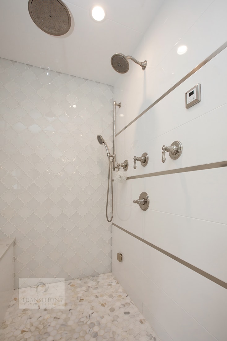 large luxury shower design