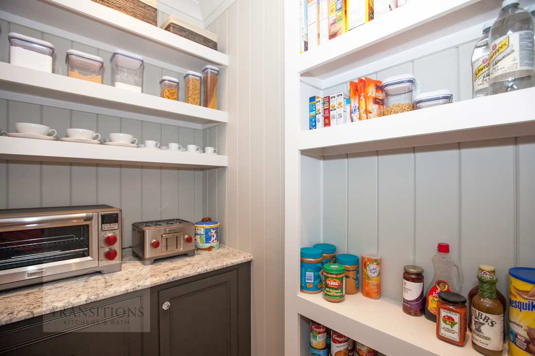 Transitions Kitchens and Baths – 10 Pantry Design Tips for an Organized Kitchen  Design